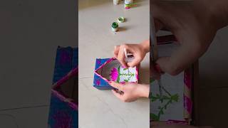 Jharokha craft with cardboard Diwali jharokha makingBest Out of Waste short viralcraft diycraft [upl. by Adnorehs]