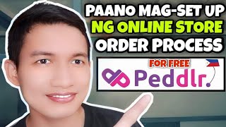 PAANO MAGSET UP NG ONLINE STORE LINK SA Peddlr APP FOR FREE PARA SA MGA SMALL BUSINESS OWNERS [upl. by Atahs545]