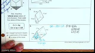 PA 8 8 Lesson Video Surface Area of Prisms amp Cylinders [upl. by Anilem]