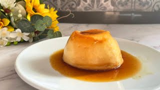 FLAN de HUEVO🍮 al MICROONDAS en menos de 5 minutos❤️ [upl. by Lothar]