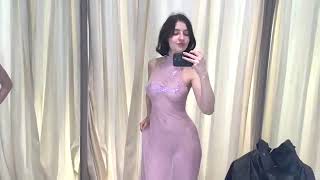 4K Transparent Clothing Haul with BEST GIRLS ｜ Try on Haul dress challenge [upl. by Austine]