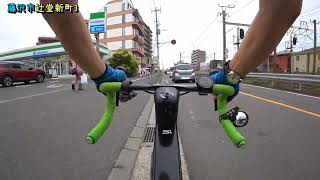 Cannondale System Six Himod 藤沢駅辻堂線経由走行 6月15日（茅ヶ崎市鳥井戸橋→東海道→辻堂駅→JR沿線道路→藤沢駅北口→鎌倉市岡本） [upl. by Yuhas]