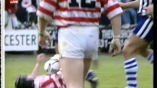 Andy Northey poleaxes Rob Smyth [upl. by Yrtneg465]