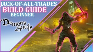 Demons Souls JackOfAllTrades Build Guide  Temple Knight Build Guide [upl. by Ramel]