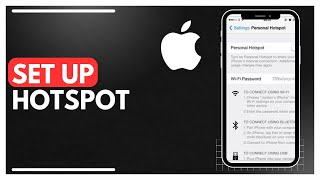 How To Set Up Hotspot On iPhone [upl. by Otrebron]