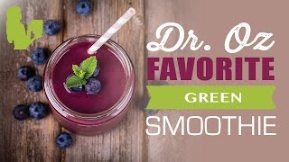 Dr Oz Favorite Green Smoothie Recipe by The Blender Babes [upl. by Burnley]