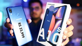 Samsung Galaxy A10s Unboxing And Quick Review  PUBG Performance [upl. by Maria493]