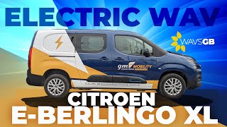 Citroen eBerlingo XL  Electric Wheelchair Accessible Vehicle [upl. by Dunseath]