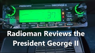 Radiomans Review of the President George II [upl. by Akaenahs]