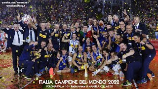 ITALVOLLEY CAMPIONE DEL MONDO 2022  POLONIAITALIA 13  Radiocronaca Manuela Collazzo Radio Rai [upl. by Odanref869]