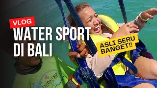 Lina Mukherjee Main Watersport Di Bali  Lina Mukherjee Vlog [upl. by Jody]