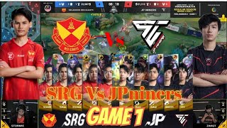 Slangor Red GiantsSRG Vs JP ninersMPL MALAYSIA MINGGU ke 5 GAME ke 1 [upl. by Gault]