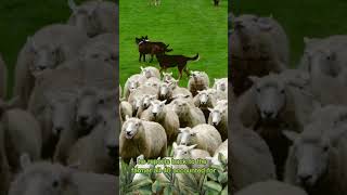 Funny Dog Herding Sheep [upl. by Tildie830]