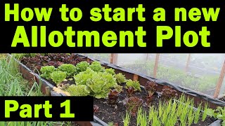 Start a new Allotment Plot  Where to start  Allotment Garden  Things you need to know  Part1 [upl. by Akimed]