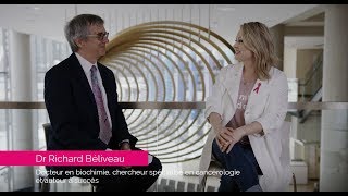 Entrevue Mitsou et Dr Richard Béliveau  Forum de la Fondation du cancer du sein du Québec 2017 [upl. by Bliss937]