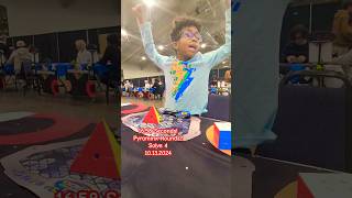 1658 Seconds CC 24  Pyraminx R2 S4 cuber ouch viral space nerd geek fun fyp shorts [upl. by Latimore]