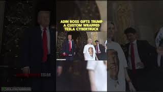 Adin Ross Gifts Trump a Cybertruck 😳 [upl. by Eduam]