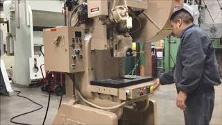 Used 40 Ton Rousselle OBI Punch Press 28305 [upl. by Diskson]