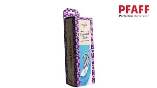 Coverstitch Binder  Inspira  PFAFF [upl. by Nickelsen412]