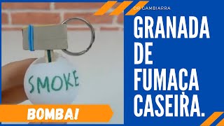 Como fazer um GRANADA DE FUMAÇA muito divertida invenções simples e legais 48 [upl. by Annhoj]