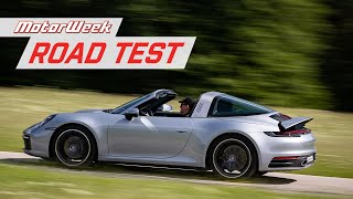 The 2021 Porsche 911 Targa 4 is a Truly Unique 911  MotorWeek Road Test [upl. by Mallina354]