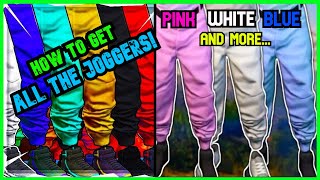 HOW TO GET ALL THE JOGGERS ON GTA  GTA JOGGERS GLITCHES GTA MODDED JOGGERS GLITCH GTA GLITCH [upl. by Napoleon622]