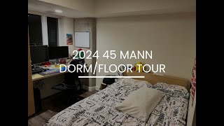 45 Mann DormFloor Tour  uOttawa 2024 [upl. by Jerusalem929]