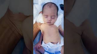 Baby after feeding❤️ youtubeshorts ytshorts shorts viralshorts newborn nicu cute baby care [upl. by Latton829]