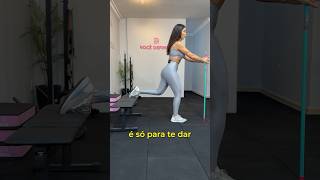 Agachamento búlgaro  técnica correta shorts academia musculação fitness [upl. by Dawn]