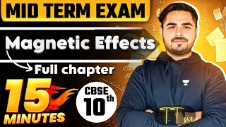 Magnetic effect of electric current class 10  15 Minutes Quick Revision series  TT sir [upl. by Pulcheria201]