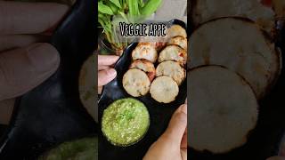 veggie appe recipe 🫶shorts appe breakfast [upl. by Norvin]