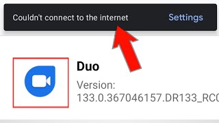 Duo App Couldnt Connect to the Internet Problem Solved  Duo App Not Working Problem Solved [upl. by Soren179]