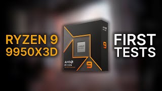 Ryzen 9 9950X3D vs 9950X vs 7950X3D vs Core i914900K  14900KS first tests [upl. by Esinehc]