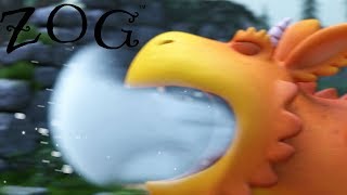 Watch Zog  Breathing Snow amp Fire And Sore Throats  Dragon Lessons  Zog Movie [upl. by Ava]