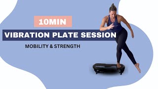 10MIN VIBRATION PLATE WORKOUT [upl. by Edison]