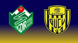 CANLI YAYIN  IĞDIR FK  MKE ANKARAGÜCÜ MAÇ SONU [upl. by Narmis]