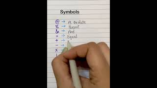 Symbols education english viralshort spokenenglish englishgrammar sign symbols vocabulary [upl. by Dierolf583]