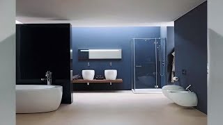 Badezimmer Ideen Blau  Haus Ideen [upl. by Jourdan]