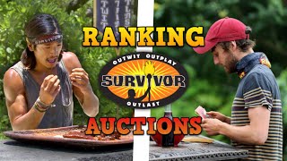 Ranking EVERY Survivor Auction [upl. by Rae228]