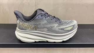 Hoka Clifton 9 BlackSlate  Style Code 1127895BLCKS [upl. by Livy]