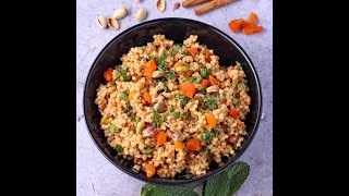 Spiced Israeli couscous salad [upl. by Ydniw]