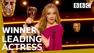 Jodie Comer wins Leading Actress BAFTA  The British Academy Television Awards 2019  BBC [upl. by Seavey841]