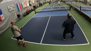 League Night 42 Match 3 Game 1 Lee amp Ramon vs Tucker amp Brian  Pickleball [upl. by Nilya]