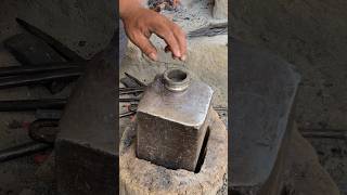 blacksmith making tool with raw materials use for cutting iron short video cutting key short video [upl. by Aikahc]