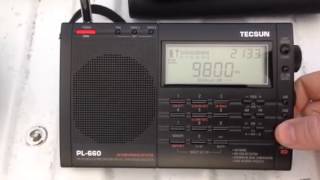 Tecsun PL880 vs PL660 AM shortwave [upl. by Ahsemo]