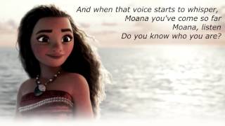 I am Moana  Lyric Video   Song of the Ancestors [upl. by Correy]