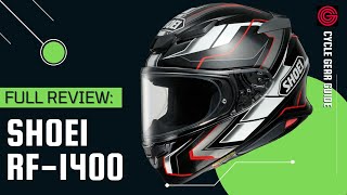 Shoei RF1400  Full Review [upl. by Marinelli]