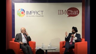 IIMChat with Ajay Banga and Piyush Gupta 29 Sep 2022 [upl. by Eelyek]