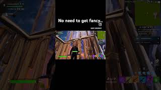 No need to get fancy… 200pumpedbtw fortnite new fortniteclips gaming subifyounew smallyt [upl. by Platon]