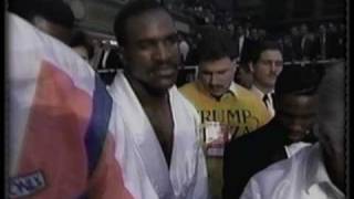 Evander Holyfield vs George Foreman 41991 part 1 [upl. by Encratis]